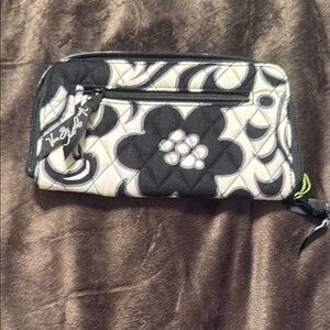 Vera Bradley Black and White Floral Women's Bag
